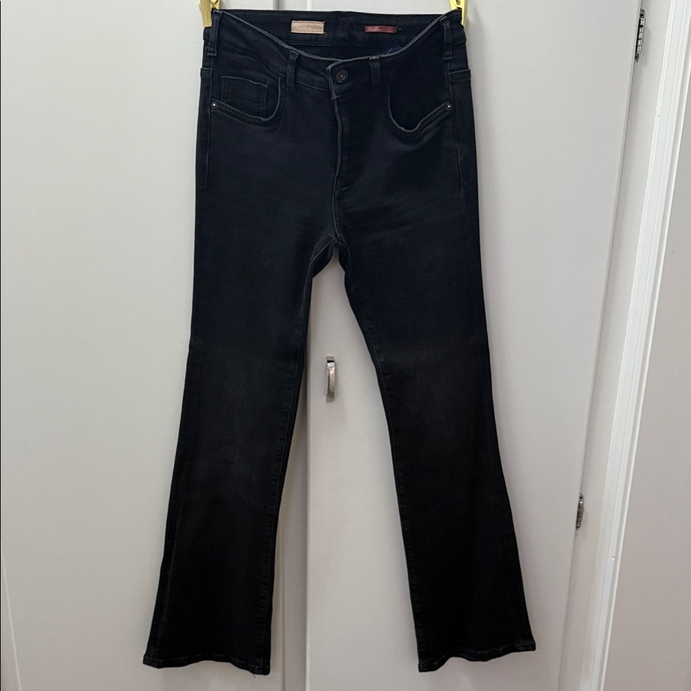 Pilcro Demilune Black Bootcut Jeans size 26